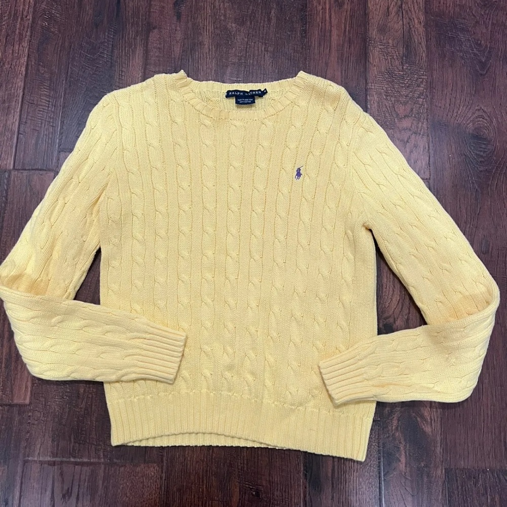 Ralph Lauren cable knit sweater